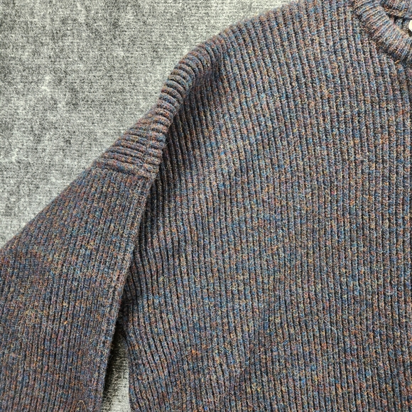 Lewis Creek Men's Shetland Wool Knit Pullover Sweater XXL Made Isles Scotland - Picture 4 of 10